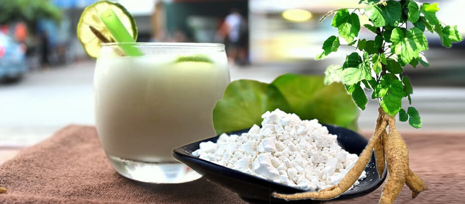 uống bột sắn dây